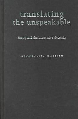 Book cover for Translating the Unspeakable