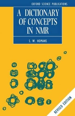 Cover of A Dictionary of Concepts in NMR