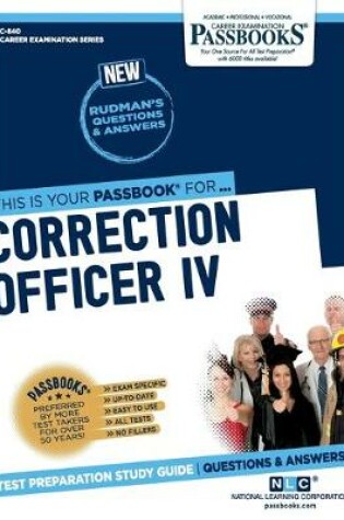 Cover of Correction Officer IV (C-840)