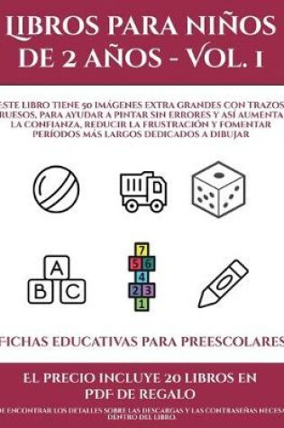 Cover of Fichas educativas para preescolares (Libros para niños de 2 años - Vol. 1)