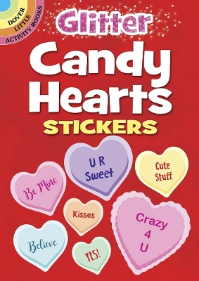 Book cover for Glitter Candy Hearts Stickers