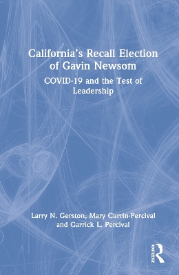 Book cover for California’s Recall Election of Gavin Newsom
