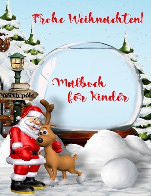 Book cover for Weihnachts-Malbuch für Kinder