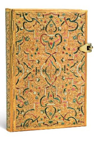 Cover of Gold Inlay Mini Lined Hardcover Journal