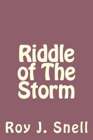 Cover of Riddle of The Storm