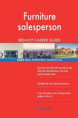 Book cover for Furniture salesperson RED-HOT Career Guide; 2503 REAL Interview Questions