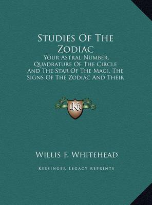 Book cover for Studies of the Zodiac