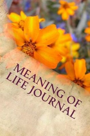 Cover of Meaning of Life Journal