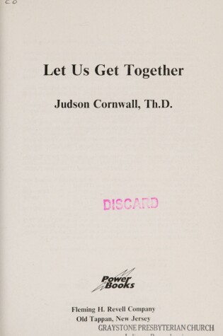 Cover of Let Us Get Together