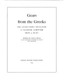 Book cover for Gears from the Greeks