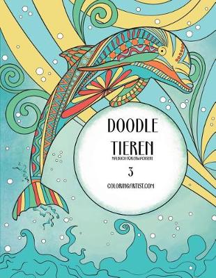 Book cover for Doodle Tieren Malbuch f�r Erwachsene 3