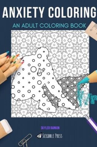 Cover of Anxiety Coloring