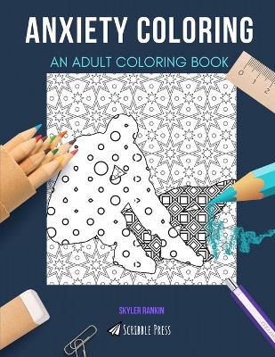 Book cover for Anxiety Coloring