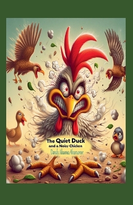 Book cover for The Quiet Duck and a Noisy Chicken