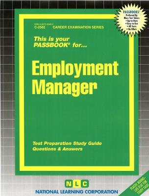 Book cover for Employment Manager