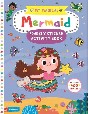 Book cover for My Magical Mermaid Sparkly Sticker Activity Book