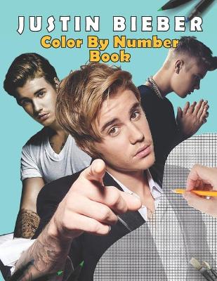 Book cover for Justin Bieber Color By Number Book