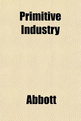 Book cover for Primitive Industry