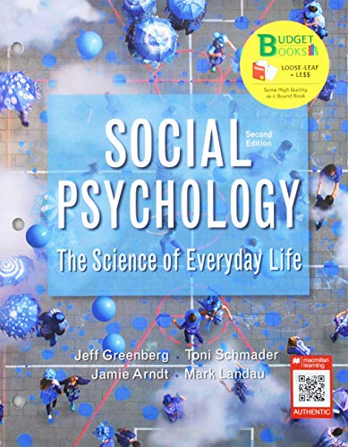 Book cover for Loose-Leaf Version for Social Psychology 2e & Achieve Read & Practice for Social Psychology (Six-Months Access)