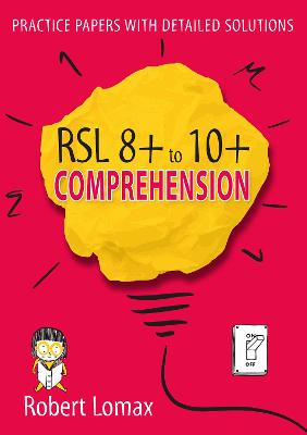 Book cover for RSL 8+ to 10+ Comprehension