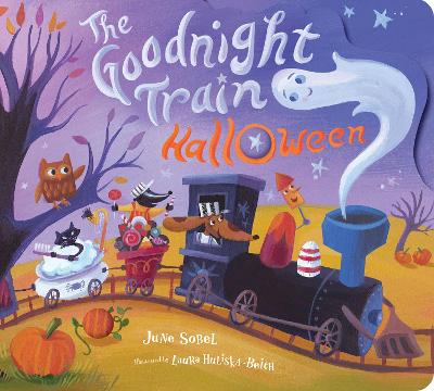 Book cover for Goodnight Train Halloween