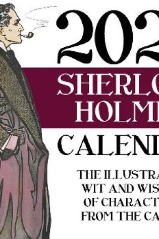 Cover of 2025 Sherlock Holmes Page A Day Calendar