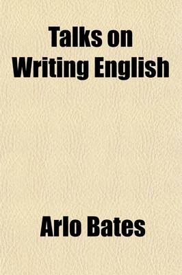 Book cover for Talks on Writing English