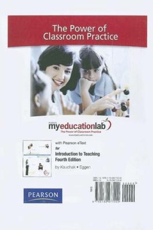 Cover of MyLab Education with Pearson eText -- Standalone Access Card -- for Introduction to Teaching