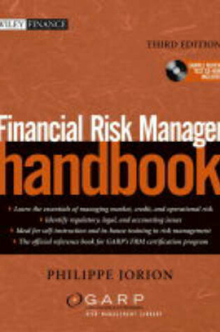 Cover of Financial Risk Manager Handbook