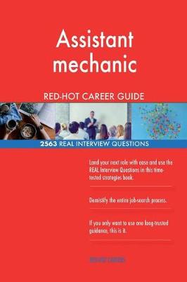 Book cover for Assistant mechanic RED-HOT Career Guide; 2563 REAL Interview Questions