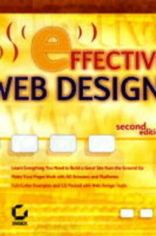 Cover of Effective Web Design