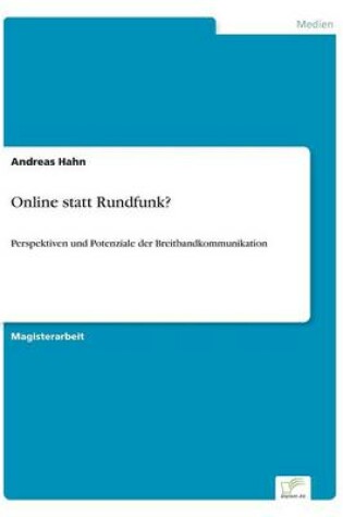 Cover of Online statt Rundfunk?