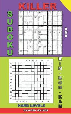 Book cover for Killer sudoku and Kin-kon-kan hard levels.