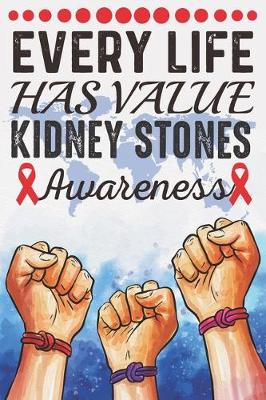 Book cover for Every Life Has Value Kidney Stones Awareness