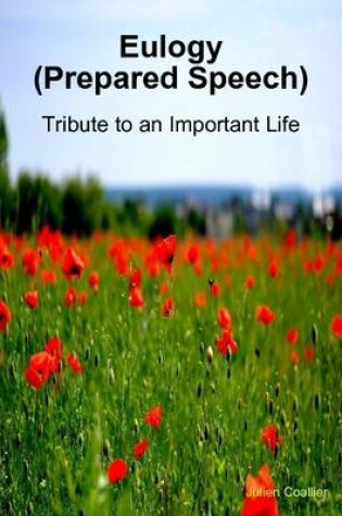 Cover of Eulogy (Prepared Speech) - Tribute to an Important Life