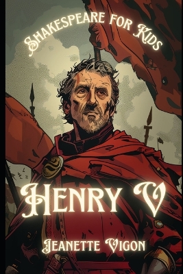 Book cover for Henry V Shakespeare for kids