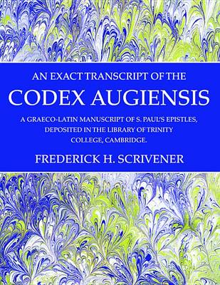 Book cover for An Exact Transcript of the Codex Augiensis