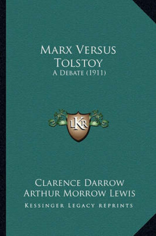 Cover of Marx Versus Tolstoy