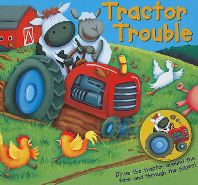Book cover for Tractor Trouble Drive Through Storybook