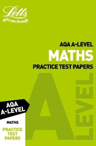 Cover of AQA A-Level Maths Practice Test Papers