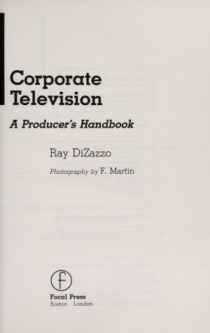 Book cover for Corporate Television