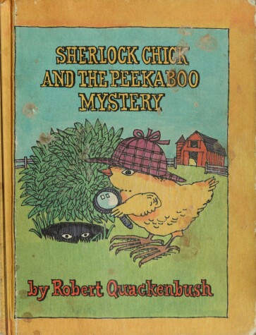 Book cover for Sherlock Chick and the Peekaboo Mystery