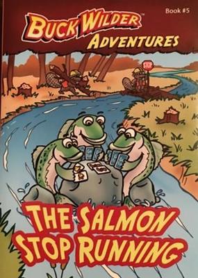 Book cover for The Salmon Stop Running