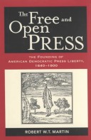 Book cover for The Free and Open Press