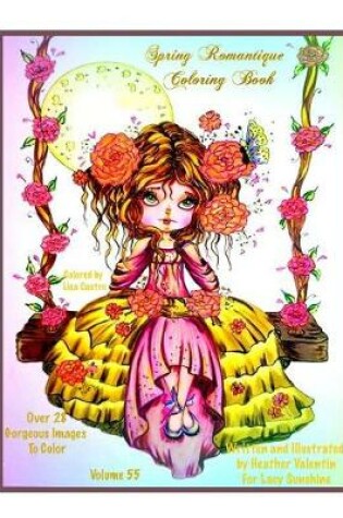 Cover of Spring Romantique Coloring Book