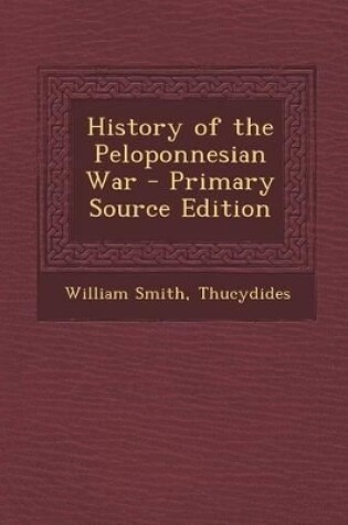 Cover of History of the Peloponnesian War