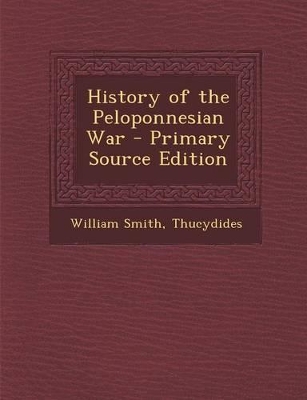 Book cover for History of the Peloponnesian War