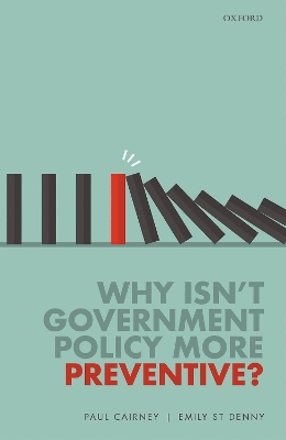 Book cover for Why Isn't Government Policy More Preventive?