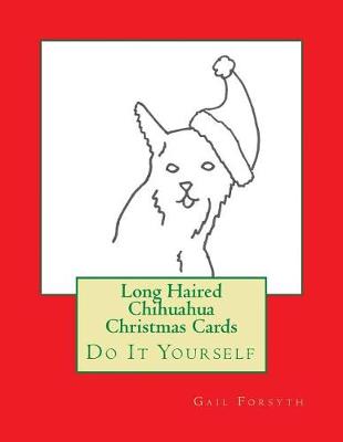 Book cover for Long Haired Chihuahua Christmas Cards