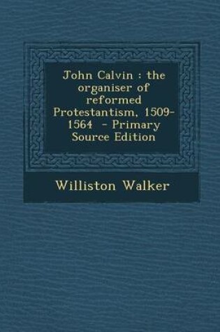 Cover of John Calvin